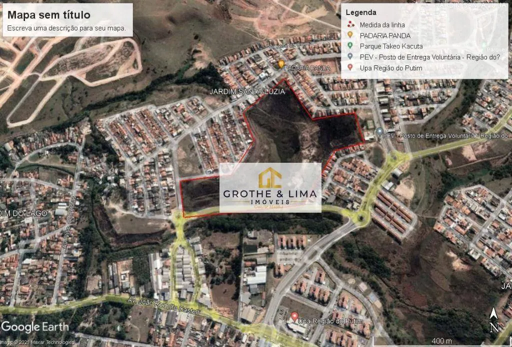 Plot for sale of 29 acres in São José dos Campos, SP, Brazil