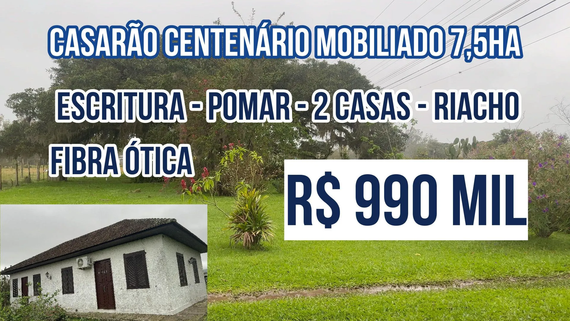 Chácara à venda de 8 ha em Santo Antônio da Patrulha, RS, Brasil
