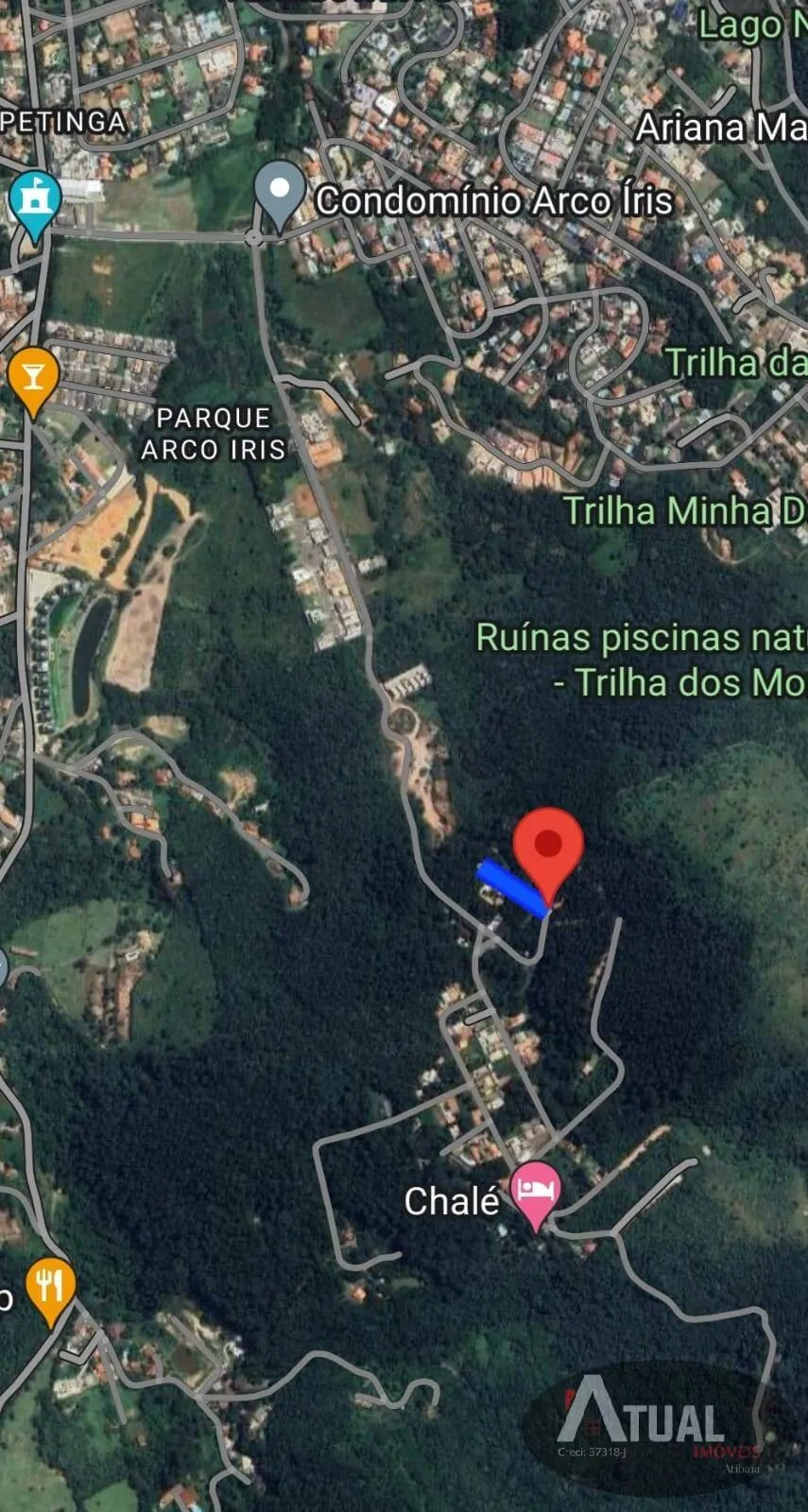 Plot for sale of 652 m² in Atibaia, SP, Brazil