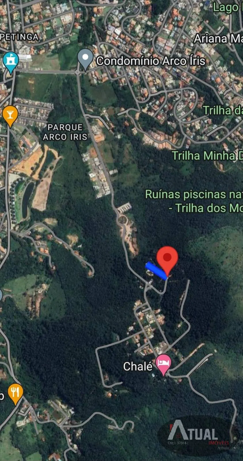 Plot for sale of 652 m² in Atibaia, SP, Brazil