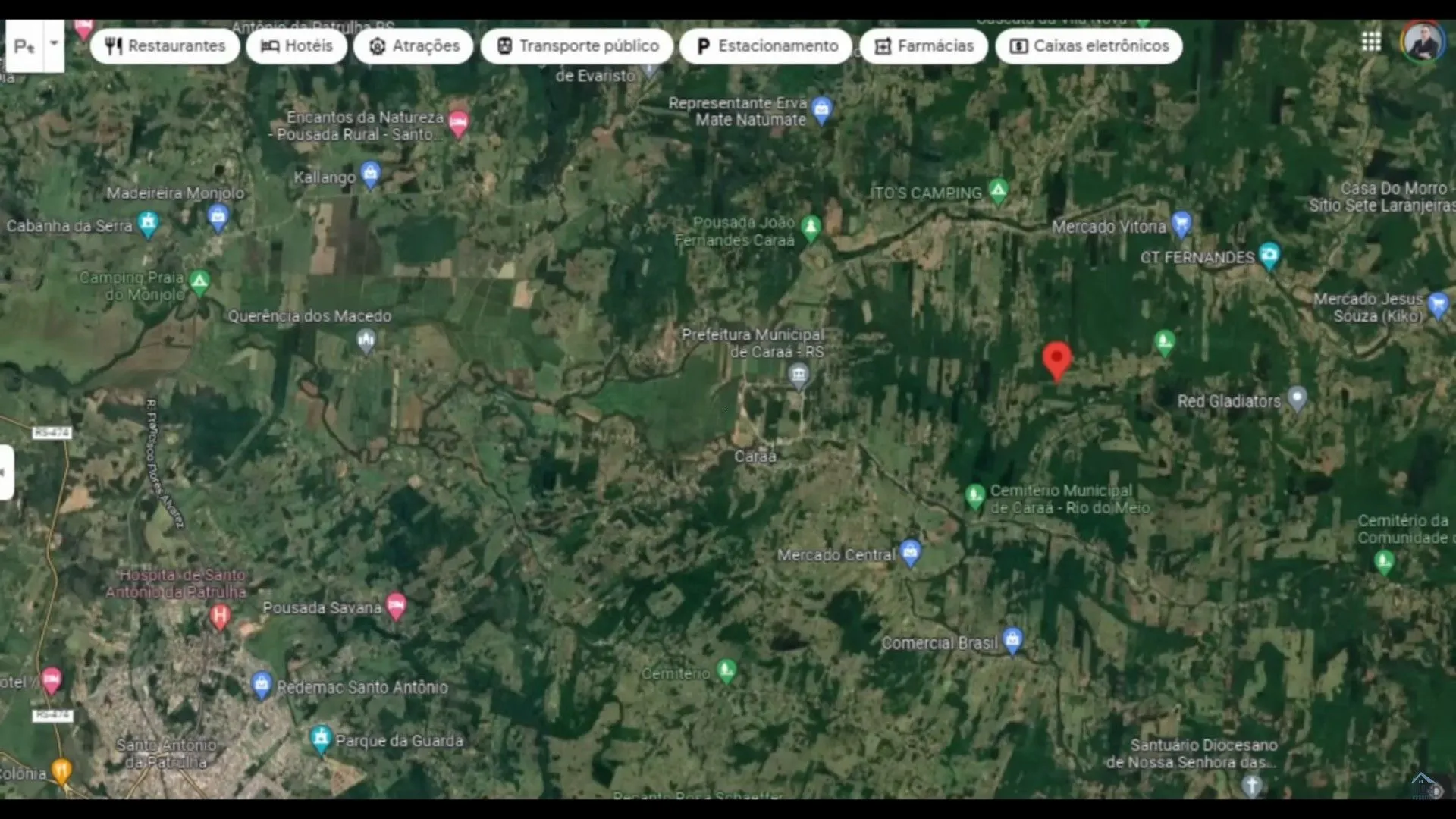 Country home for sale of 10 acres in Caraá, RS, Brazil