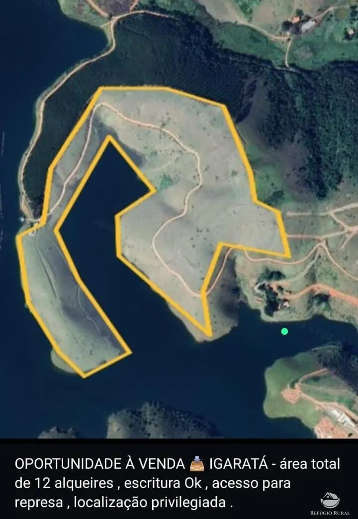 Plot for sale of 72 acres in Igaratá, SP, Brazil