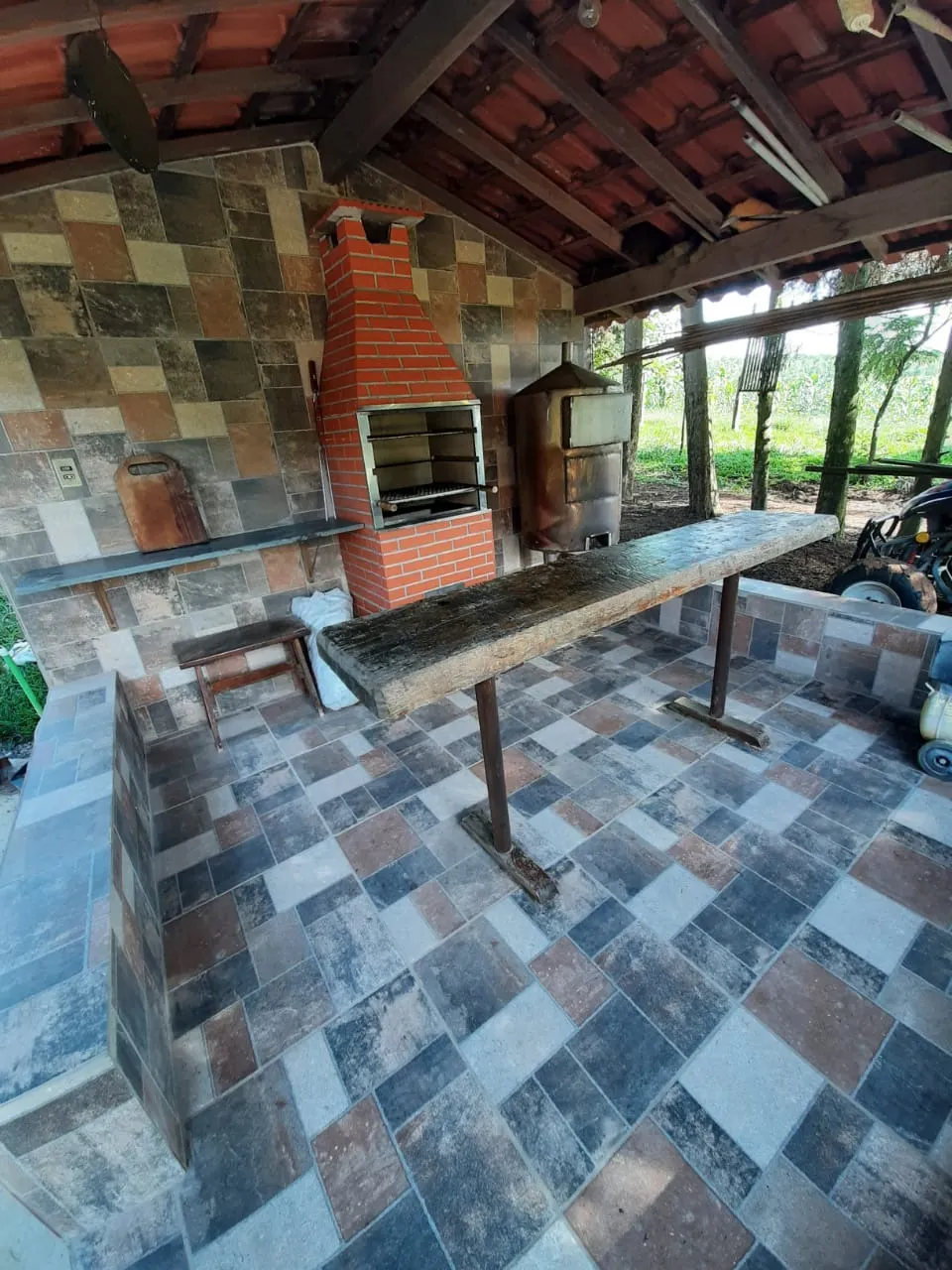 Small farm for sale of 39 acres in Quadra, SP, Brazil