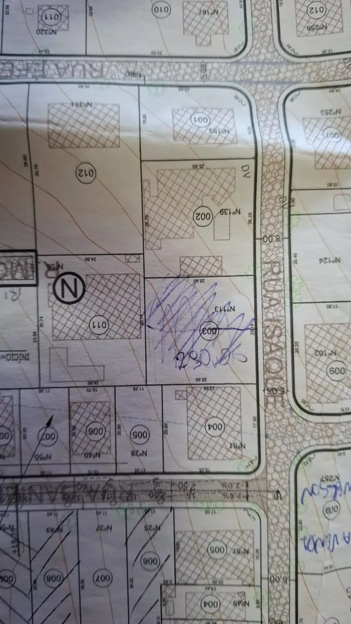 Plot for sale of 655 m² in Sumaré, SP, Brazil