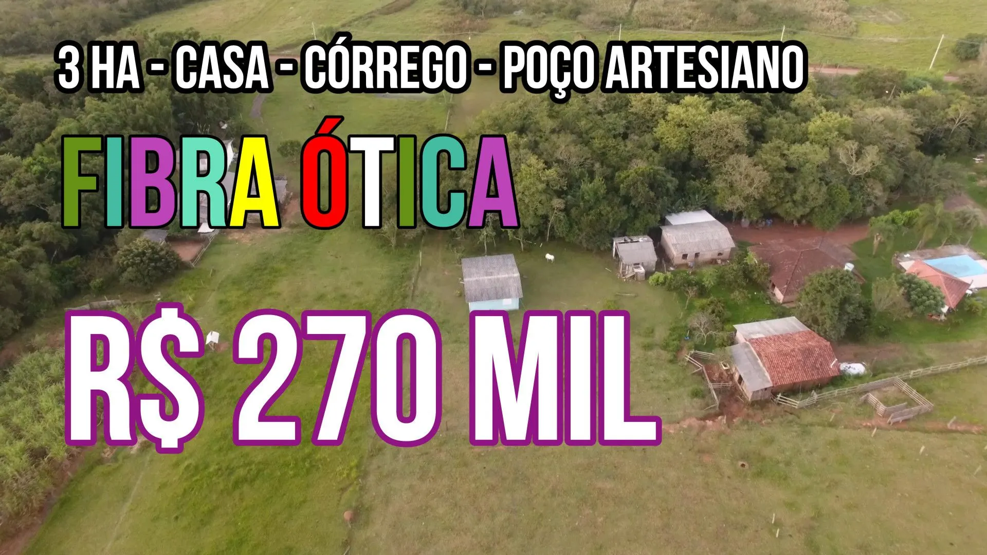 Chácara à venda de 3 ha em Taquara, RS, Brasil