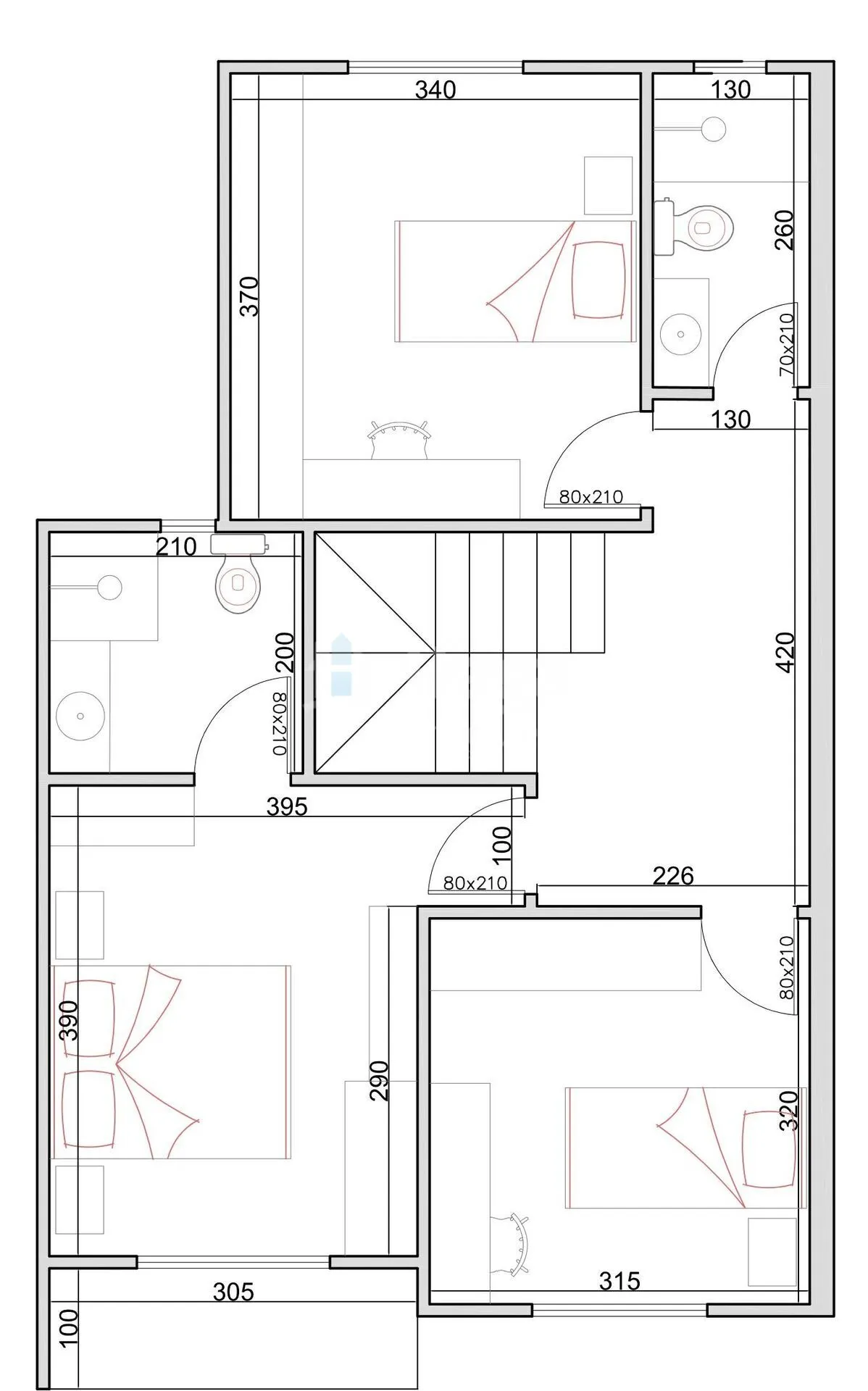 House for sale of 127 m² in Brusque, SC, Brazil