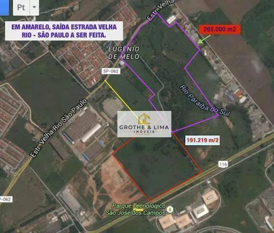Terreno à venda de 27 ha em São José dos Campos, SP, Brasil