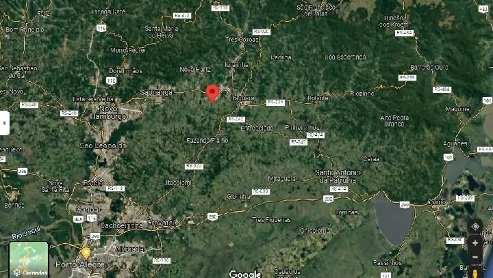 Country home for sale of 8 acres in Parobé, RS, Brazil