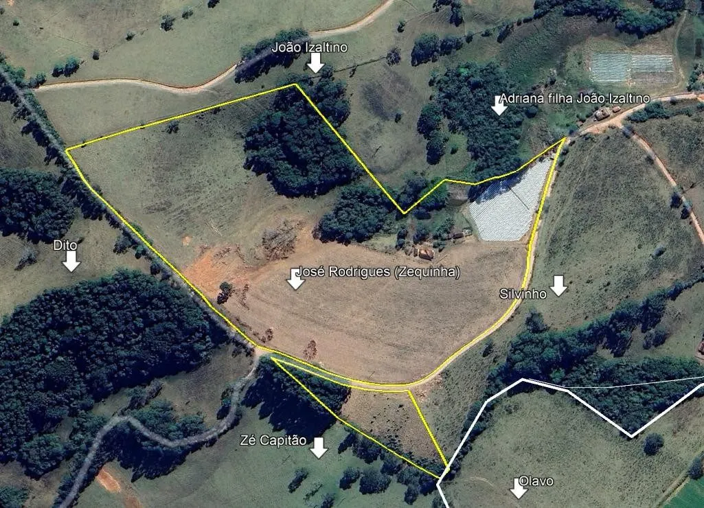 Small farm for sale of 24 acres in Ipuiúna, MG, Brazil