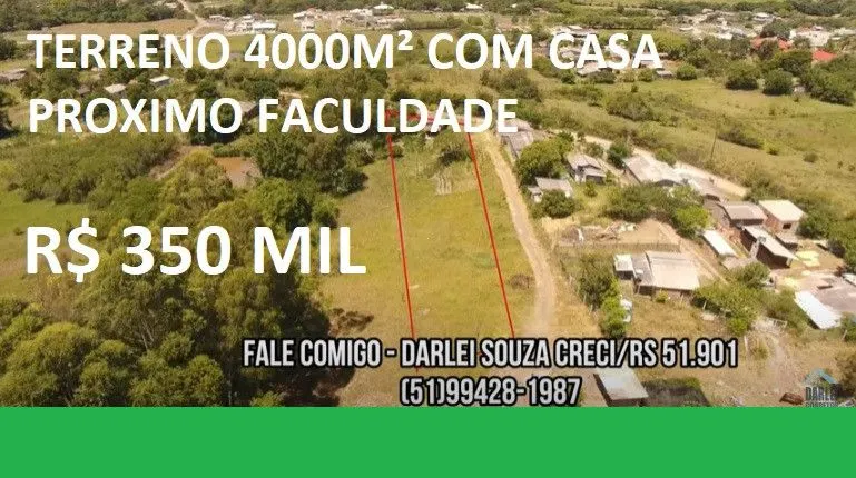 Terreno à venda de 4.000 m² em Santo Antônio da Patrulha, RS, Brasil