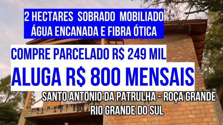 Chácara à venda de 2 ha em Santo Antônio da Patrulha, RS, Brasil