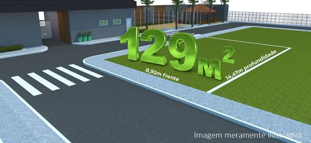 Terreno à venda de 129 m² em Americana, SP, Brasil