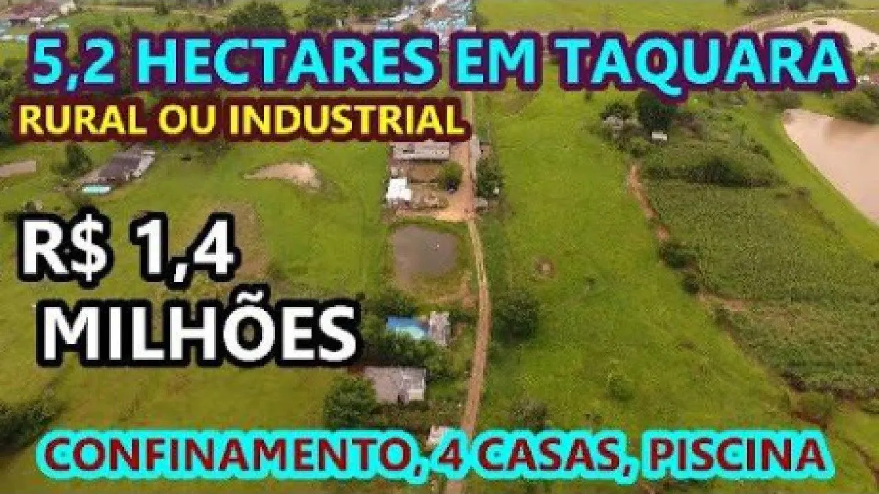 Chácara à venda de 5 ha em Taquara, RS, Brasil