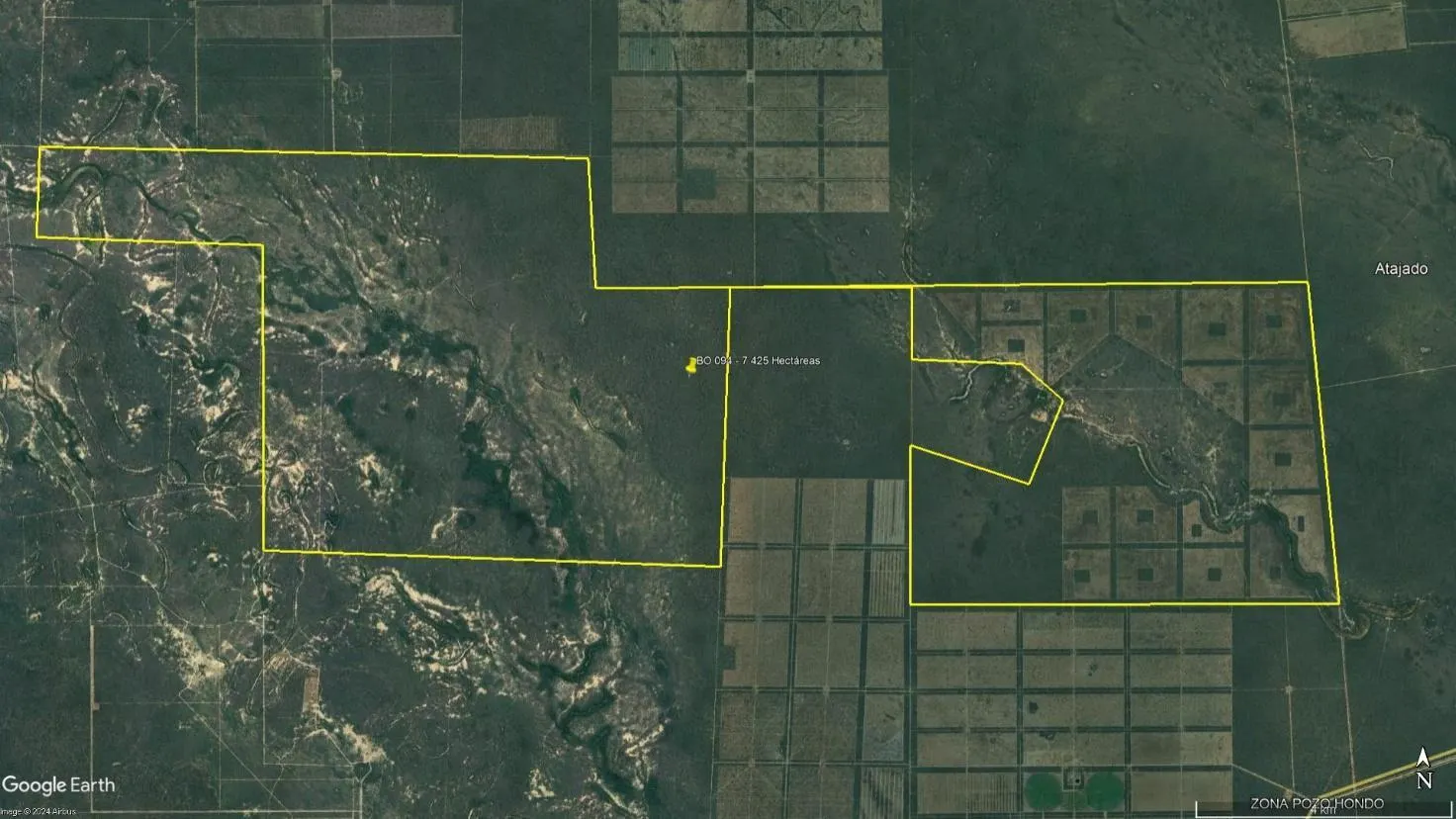 Fazenda à venda de 7.425 ha em Fortín Boquerón, Paraguai