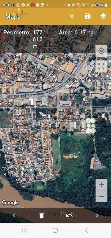 Terreno à venda de 1.700 m² em Cuiabá, MT, Brasil