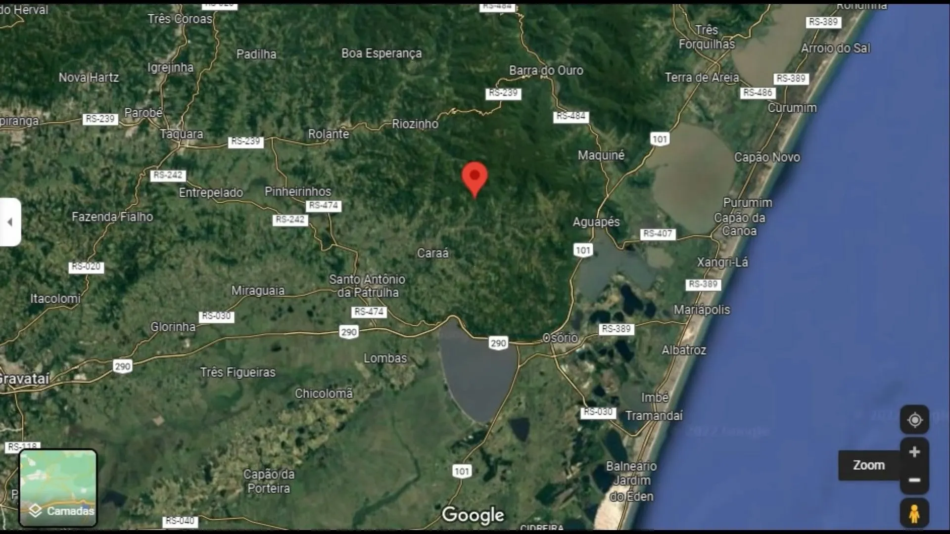 Country home for sale of 14 acres in Caraá, RS, Brazil