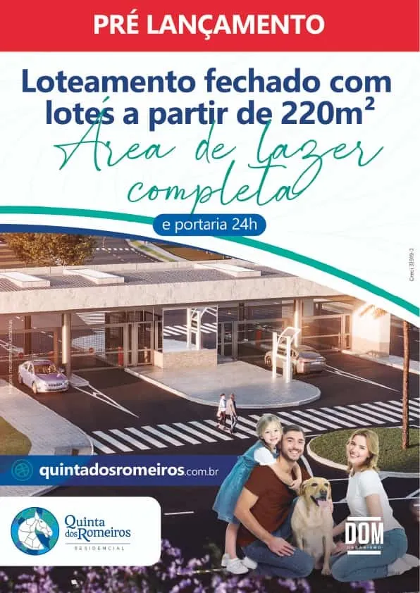 Terreno à venda de 220 m² em Americana, SP, Brasil