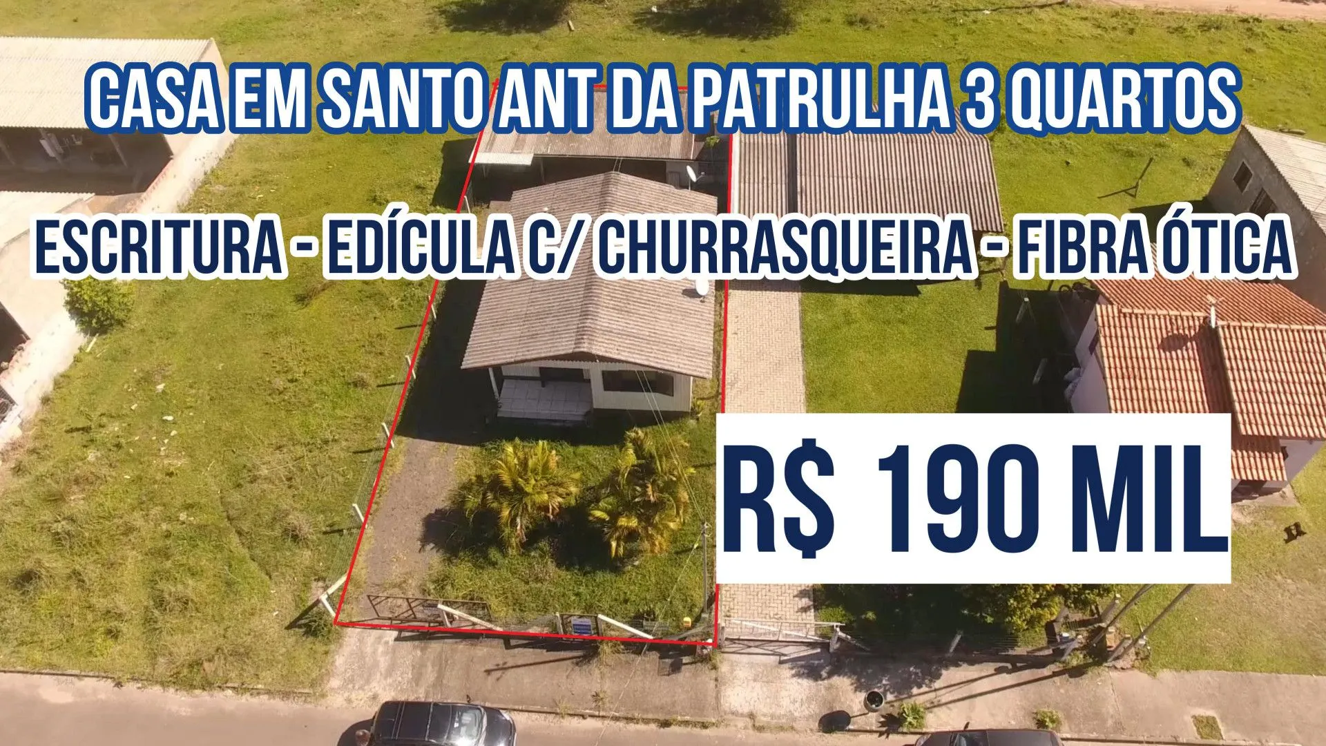 Chácara à venda de 275 m² em Santo Antônio da Patrulha, RS, Brasil