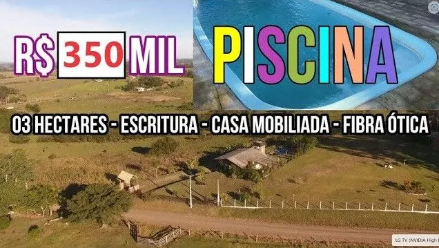 Chácara à venda de 3 ha em Glorinha, RS, Brasil