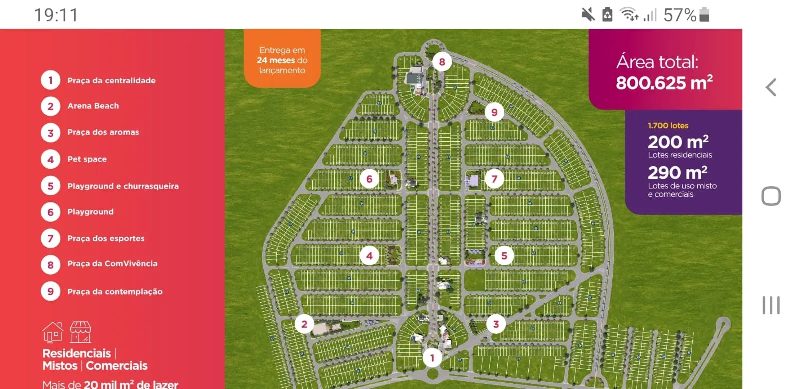 Terreno à venda de 200 m² em Paulínia, SP, Brasil