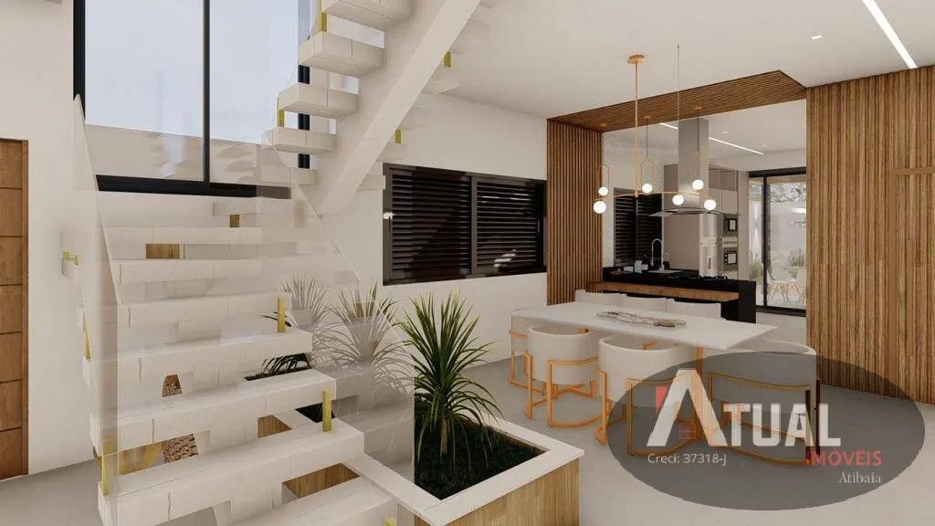 Casa à venda de 186 m² em Atibaia, SP, Brasil
