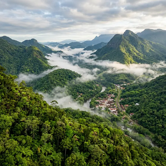 Eco-village for sale of 32 acres in Morretes, PR, Brazil