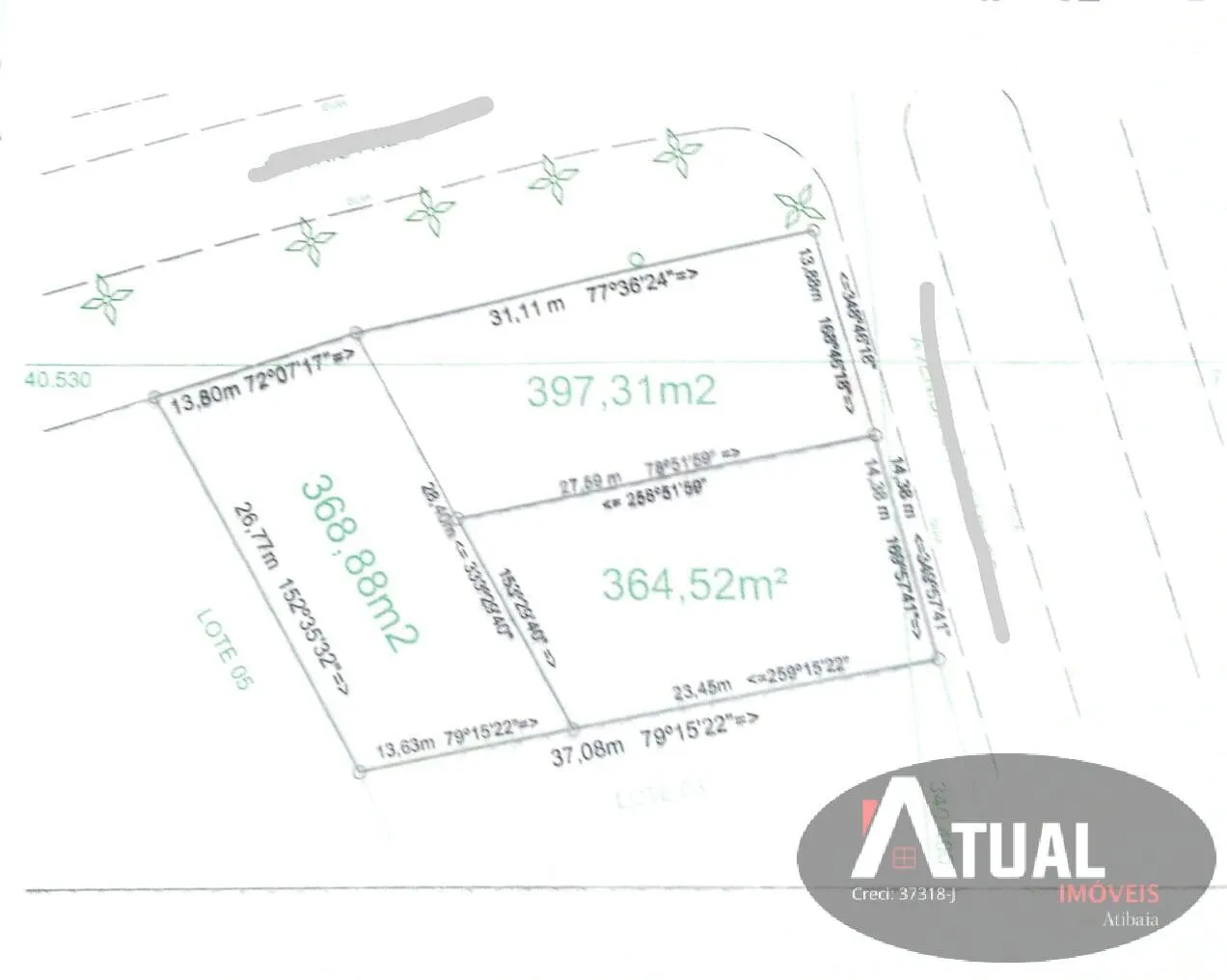 Terreno à venda de 400 m² em Atibaia, SP, Brasil
