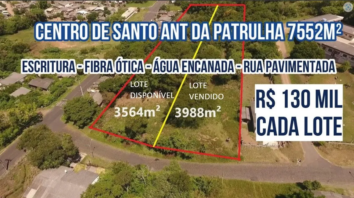 Chácara à venda de 3.564 m² em Santo Antônio da Patrulha, RS, Brasil