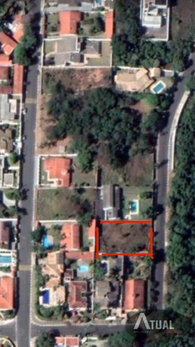 Plot for sale of 1,008 m² in Atibaia, SP, Brazil