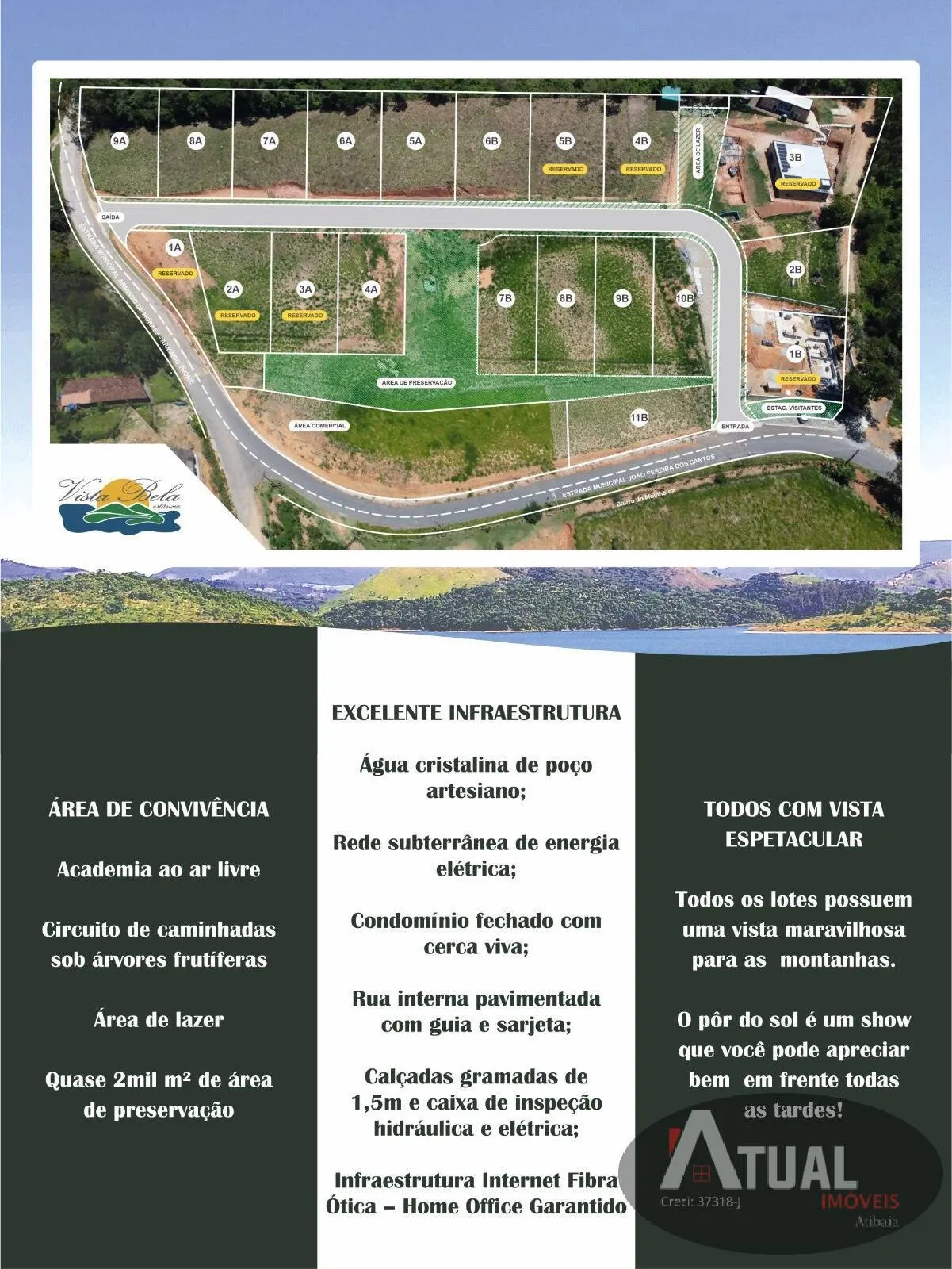 Terreno à venda de 600 m² em Nazaré Paulista, SP, Brasil