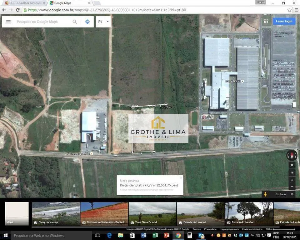 Terreno à venda de 2 ha em Jacareí, SP, Brasil