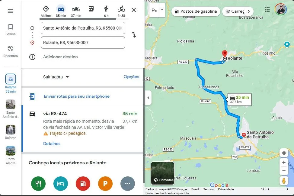 Country home for sale of 10 acres in Rolante, RS, Brazil