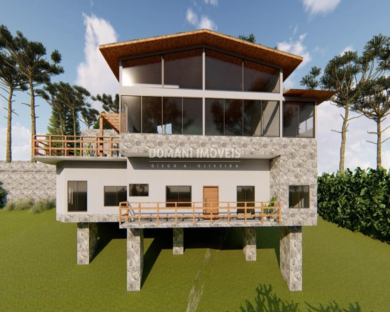 Plot for sale of 1,110 m² in Campos do Jordão, SP, Brazil