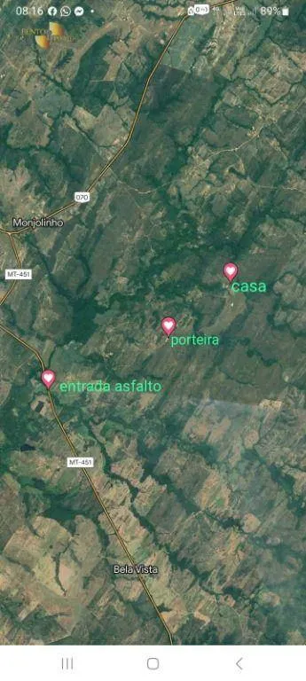Fazenda à venda de 2.360 ha em Poconé, MT, Brasil