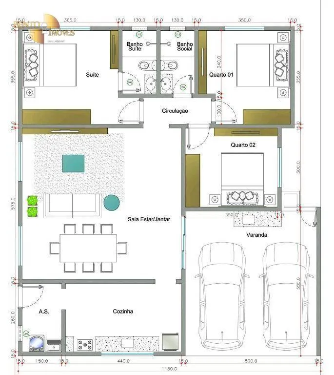 House for sale of 247 m² in Chapada dos Guimarães, MT, Brazil