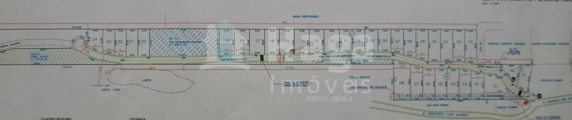 Plot for sale of 301 m² in Guabiruba, SC, Brazil